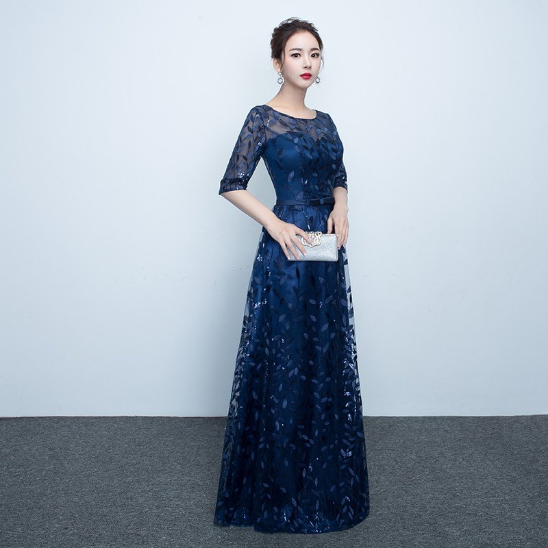 Women's evening dress 2019 new pattern Noble have more cash than can be accounted for Chorus Command Costume Host banquet Dress skirtin the Women's clothing/Boutique , Wedding/Cheongsam/Formal dress , Formal dress/Evening category - from Buy2taobao.com to provide professional Taobao agent buy service