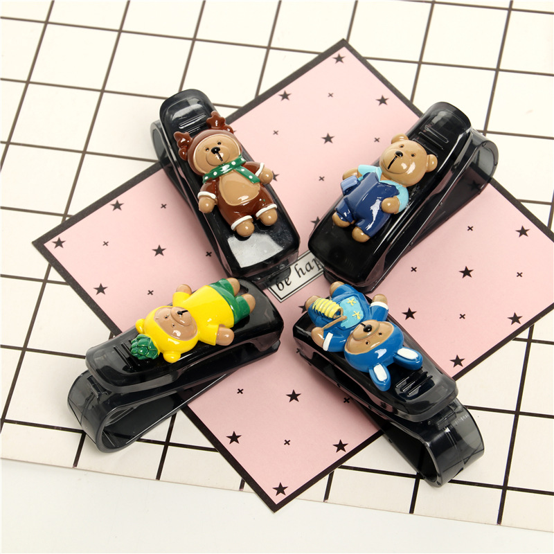vehicle Little Bear Glasses clip Car automobile Sunglasses Sunglasses holder multi-function Spectacle frame Visor Hanging typein the Car/Articles/Fitting/Refit , Car Accessories/The jewelry , Driving personal items , Car glasses clip/Paper clips category - from Buy2taobao.com to provide professional Taobao agent buy service
