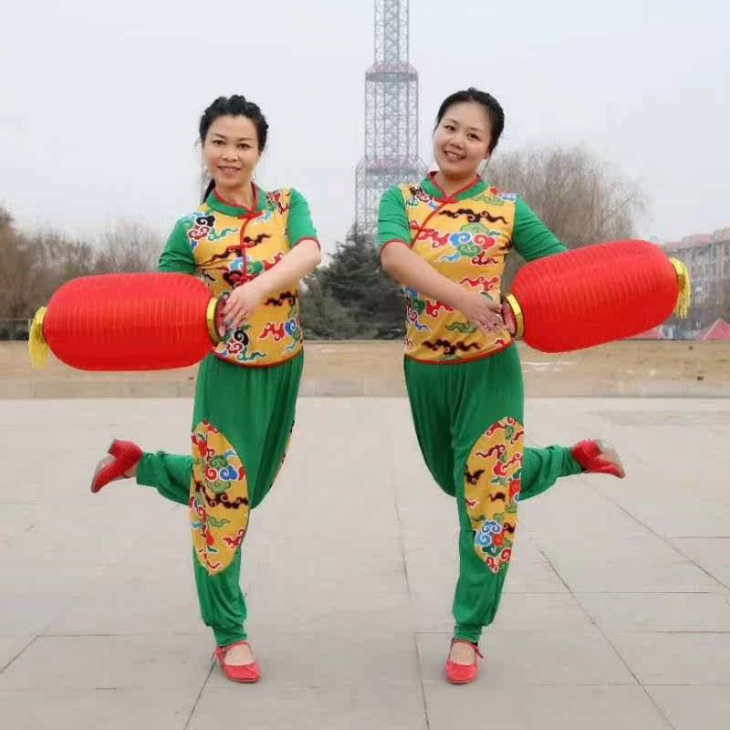 云裳祥云秧歌广场舞服装新款套装民族舞蹈服演出服成人女灯笼裤子在类目 女装/女士精品, 唐装/民族服装/舞台服装, 民族服装/舞台装中 - 来自Buy2taobao.com提供专业的淘宝代购服务