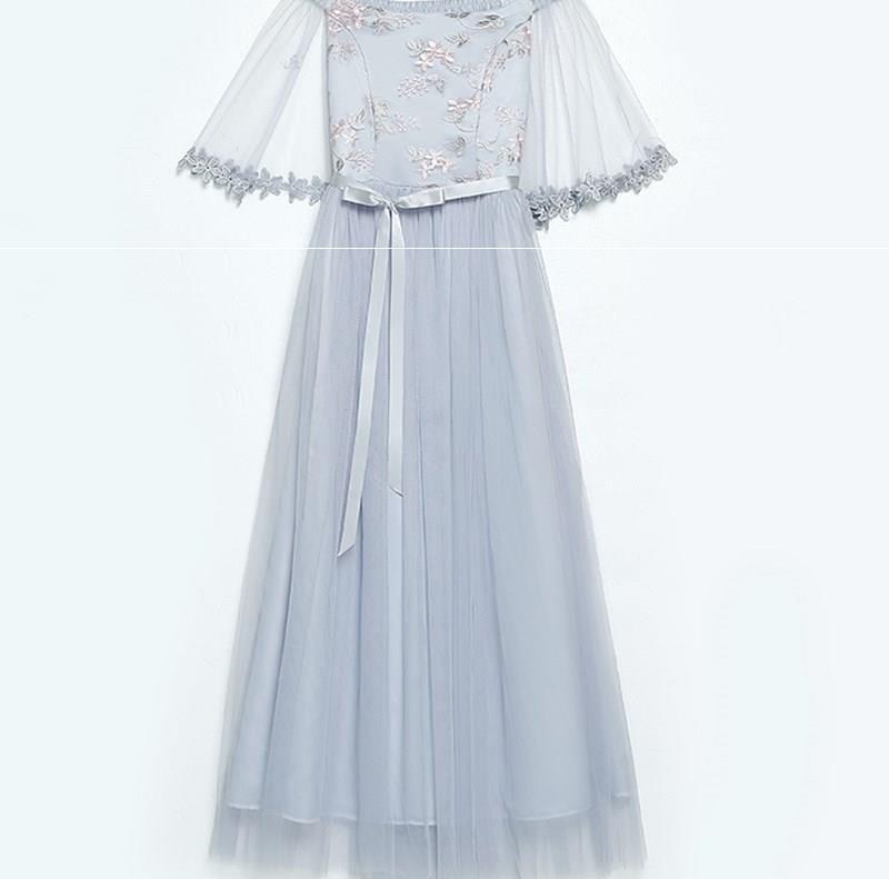 Bridesmaid dress woman 2019 new pattern Korean Edition Sisters Bridesmaid Dresses have more cash than can be accounted for grey Show thin Off Shoulder Dressin the Women's clothing/Boutique , Wedding/Cheongsam/Formal dress , Formal dress/Evening category - from Buy2taobao.com to provide professional Taobao agent buy service