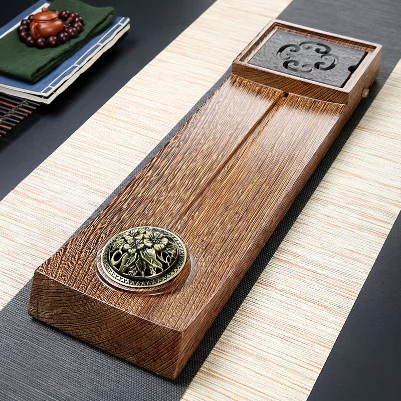 鸡翅木茶盘整块实木简约茶台 家用储水式长方形排水式乌金石茶海|ruв категории посуда, чайный сервиз, чайный поднос - от Buy2taobao.com для оказания профессиональной услуги покупки агента Taobao