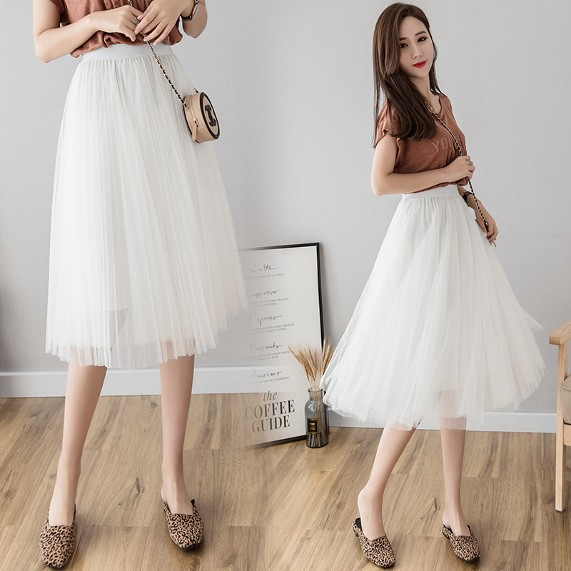 2019 Spring and summer new pattern Jacobs skirt Versatile Sweet Versatile Little Bouffancy Long Wild skirtin the Women's clothing/Boutique , Skirts category - from Buy2taobao.com to provide professional Taobao agent buy service