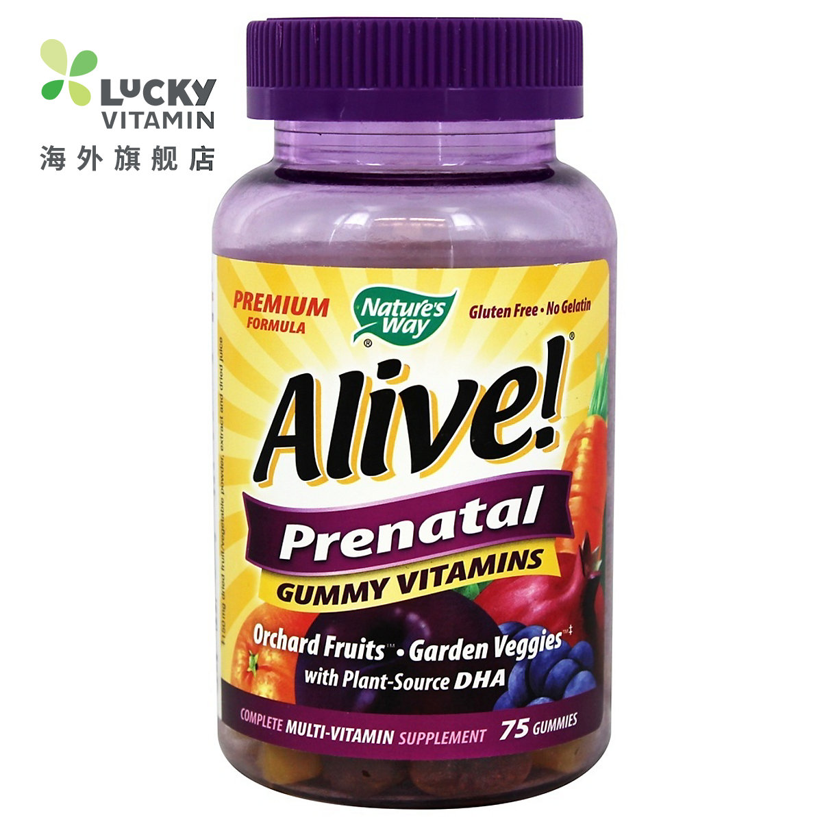 nature's way 产前怀孕孕妇多种维生素DHA软糖 75粒在类目 孕妇装/孕产妇用品/营养, 孕产妇营养品, 孕产妇保健食品中 - 来自Buy2taobao.com提供专业的淘宝代购服务