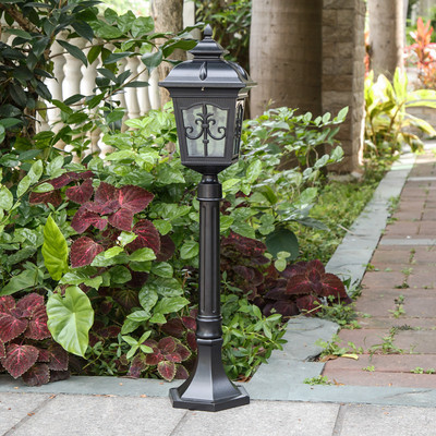 欧式草坪灯 复古草地灯庭院灯户外灯立柱灯具室外小路灯花园灯LED