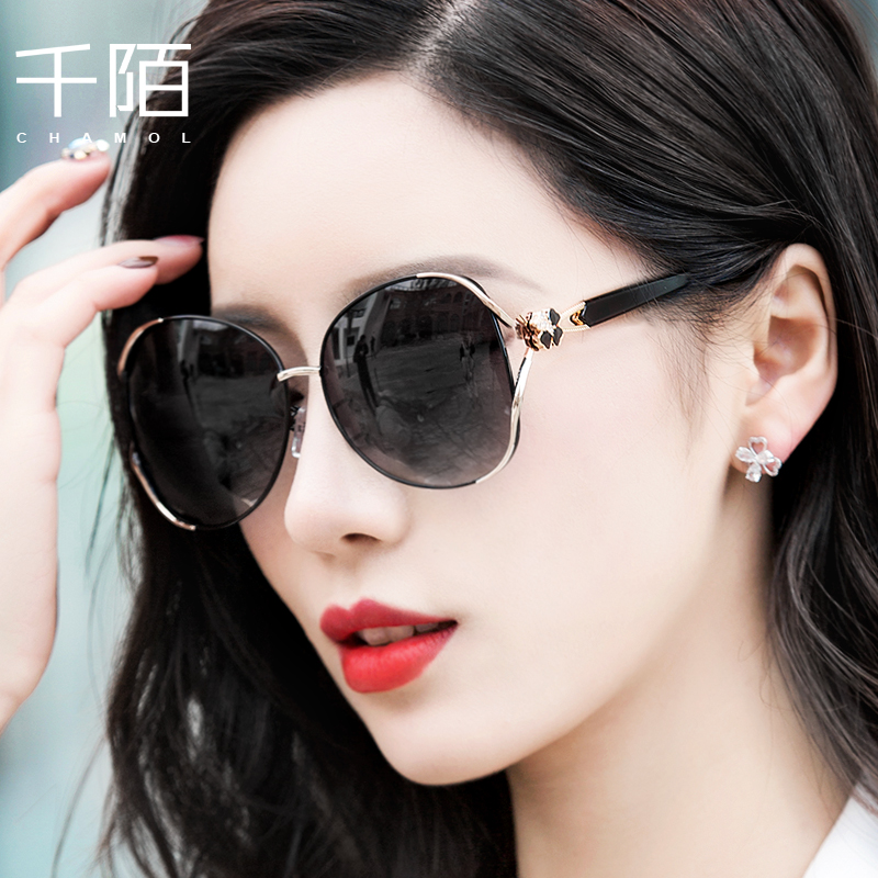 防紫外线墨镜女圆脸大脸显瘦大框太阳镜女偏光眼镜优雅开车驾驶镜|ruв категории ZIPPO/швейцарский армейский нож/очки, очки - от Buy2taobao.com для оказания профессиональной услуги покупки агента Taobao