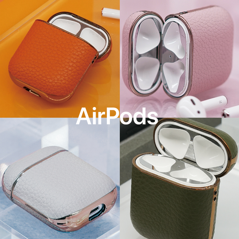 airpods2保护套二代纯色苹果蓝牙无线耳机盒荔枝真皮可挂绳男女潮|ruв категории Цифровые аксессуары, MP3/Mp4 аксессуары, наушники - от Buy2taobao.com для оказания профессиональной услуги покупки агента Taobao