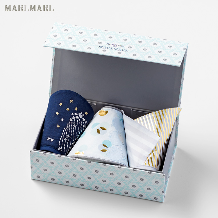 Japan MARLMARL Official Bibs Three Gift box tamayura series Men and treasure boxesin the Children/Baby/Family fitted , Baby Gift category - from Buy2taobao.com to provide professional Taobao agent buy service