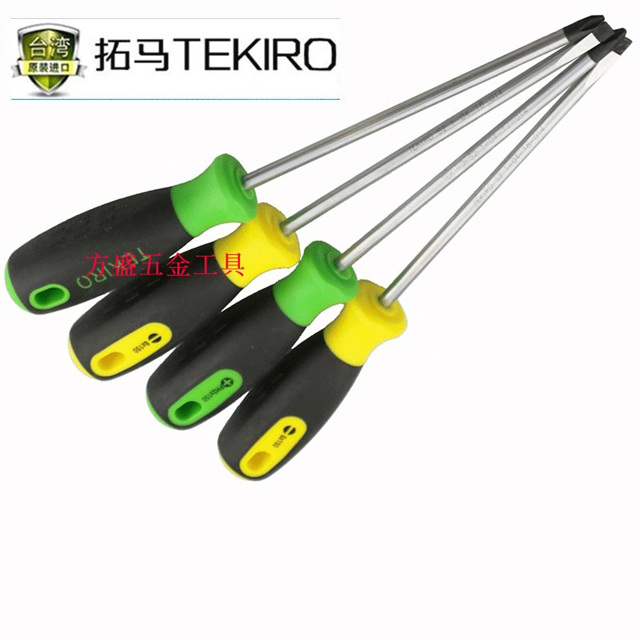 TEKIRO/拓马工具 螺丝刀十字 一字 S2材料双色柄圆杆 改锥 起子在类目 自行车/骑行装备/零配件, 自行车修车工具, 螺丝刀中 - 来自Buy2taobao.com提供专业的淘宝代购服务