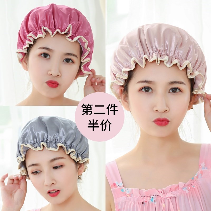 沐帽洗澡沐浴帽女款发套油烟沐浴防水珊瑚绒浴帽女煮饭长发厨房|ruв категории семья/личные чистящие средства, потребительских уборка посуды, шапочка для душа - от Buy2taobao.com для оказания профессиональной услуги покупки агента Taobao