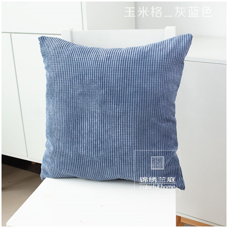 2019专业定做包邮不含芯/抱枕靠枕套/靠垫套/沙发套 灯芯绒玉米格|msdalam kategori rumah Fabrik, bantal/bantal - dari Buy2taobao.com untuk memberikan perkhidmatan ejen Taobao profesional membeli