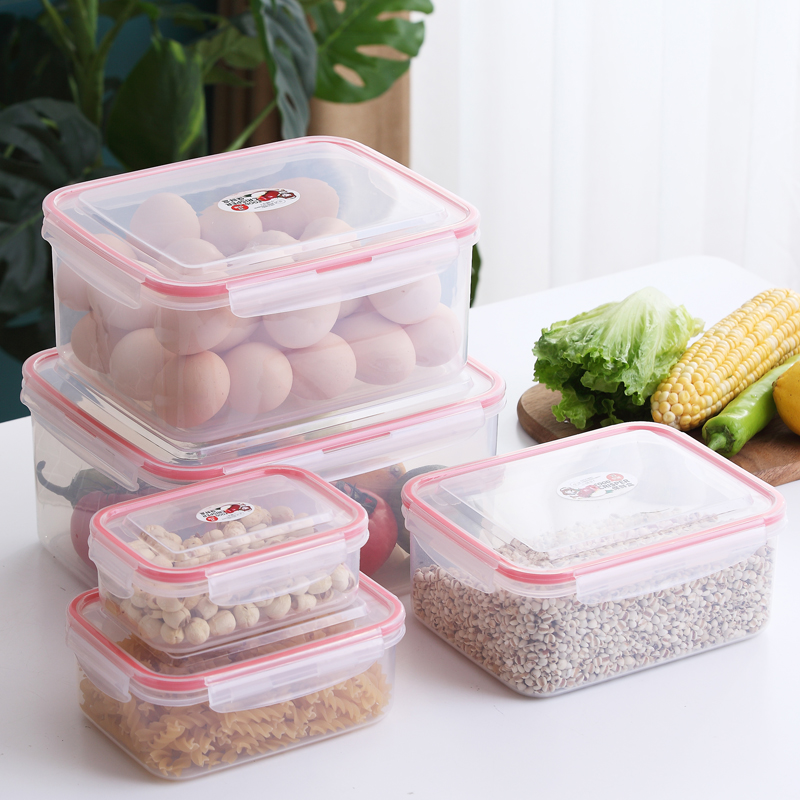 锐博保鲜盒套装微波炉饭盒便当盒餐盒冰箱收纳盒塑料密封盒水果盒在类目 餐饮具, 保鲜容器/保鲜器皿, 保鲜盒中 - 来自Buy2taobao.com提供专业的淘宝代购服务