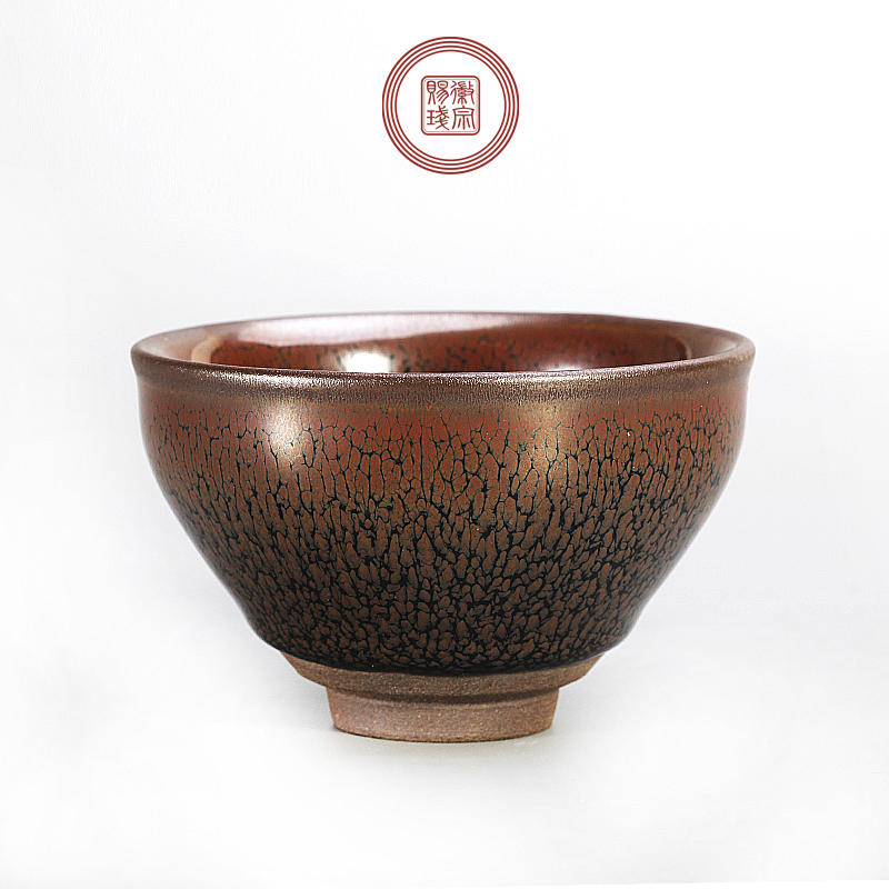 徽宗赐盏 建盏茶杯红鹧鸪斑油滴赌盏功夫茶杯主人品茗杯天目盏|msdalam kategori pinggan mangkuk, set teh, Cup - dari Buy2taobao.com untuk memberikan perkhidmatan ejen Taobao profesional membeli