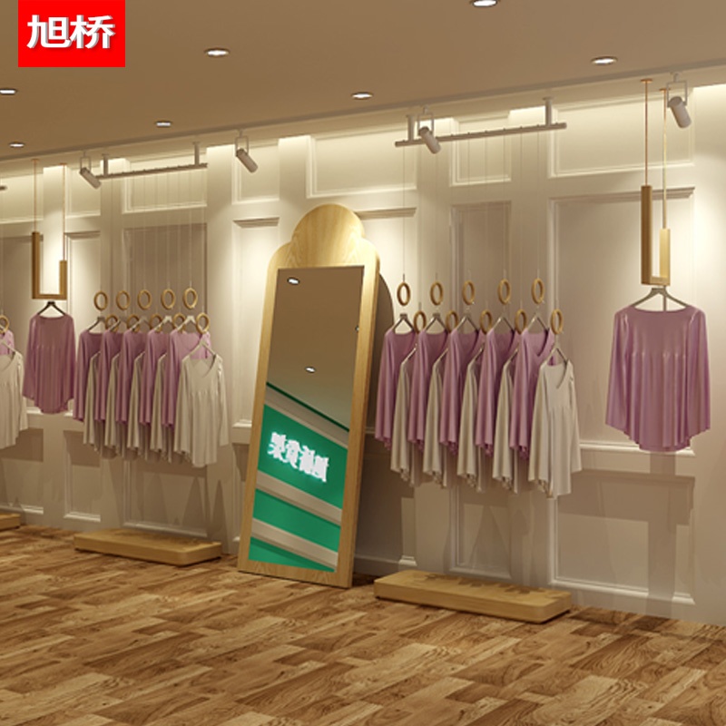 旭桥服装店展示架吊顶悬挂衣架上墙吊架壁挂式女装店衣架展示架在类目 商业/办公家具, 服装店家具, 服装展示架中 - 来自Buy2taobao.com提供专业的淘宝代购服务