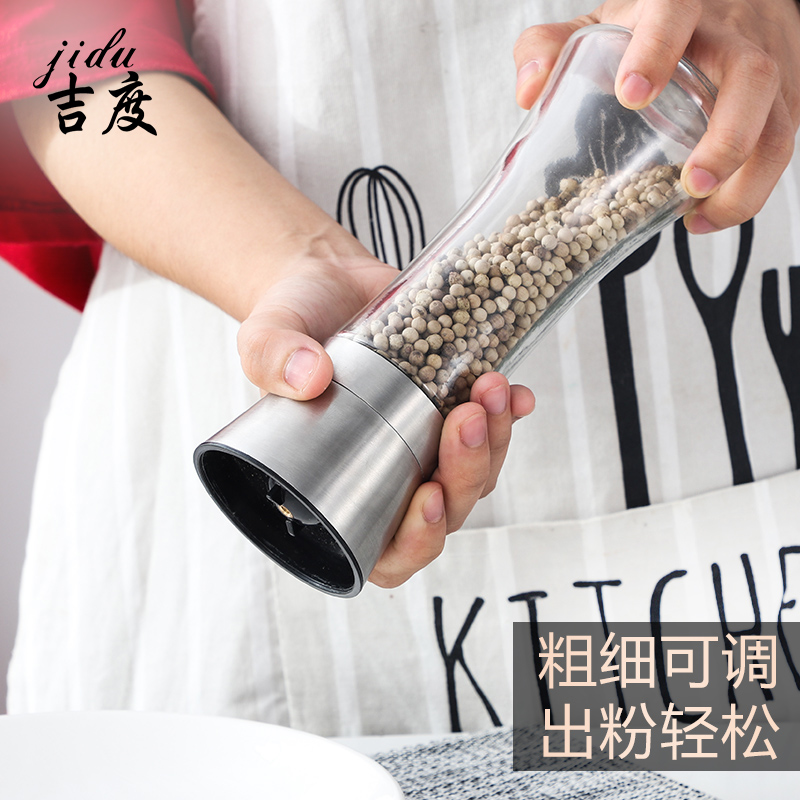 304不锈钢胡椒研磨器家用手动磨胡椒调料瓶花椒海盐白黑胡椒颗粒在类目 厨房/烹饪用具, 厨用小工具/厨房储物, 储物瓶罐/厨房储物器皿, 调味瓶罐中 - 来自Buy2taobao.com提供专业的淘宝代购服务