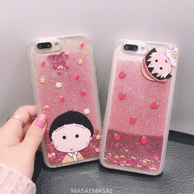 日韩流沙卡通oppor11s手机壳女款r11plus全包r9s可爱r9 a59s a57