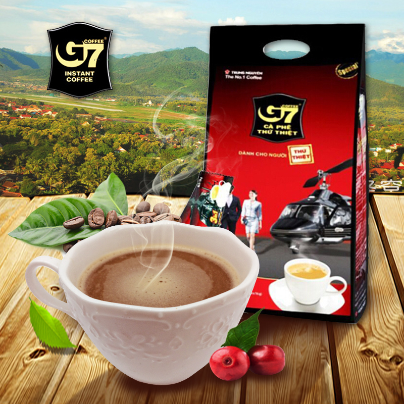 Vietnam coffee Imported Central G7 Trine Instant coffee powder 100 Article bagged 1600g highly flavored typein the Coffee/Oatmeal/Chongyin , Instant coffee/Coffee beans/Powder , Instant coffee category - from Buy2taobao.com to provide professional Taobao agent buy service
