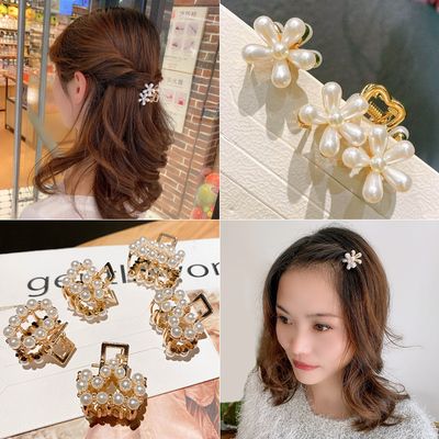 发夹刘海夹小抓夹后脑勺女头发夹子顶夹头饰发卡小号头顶夹子饰品