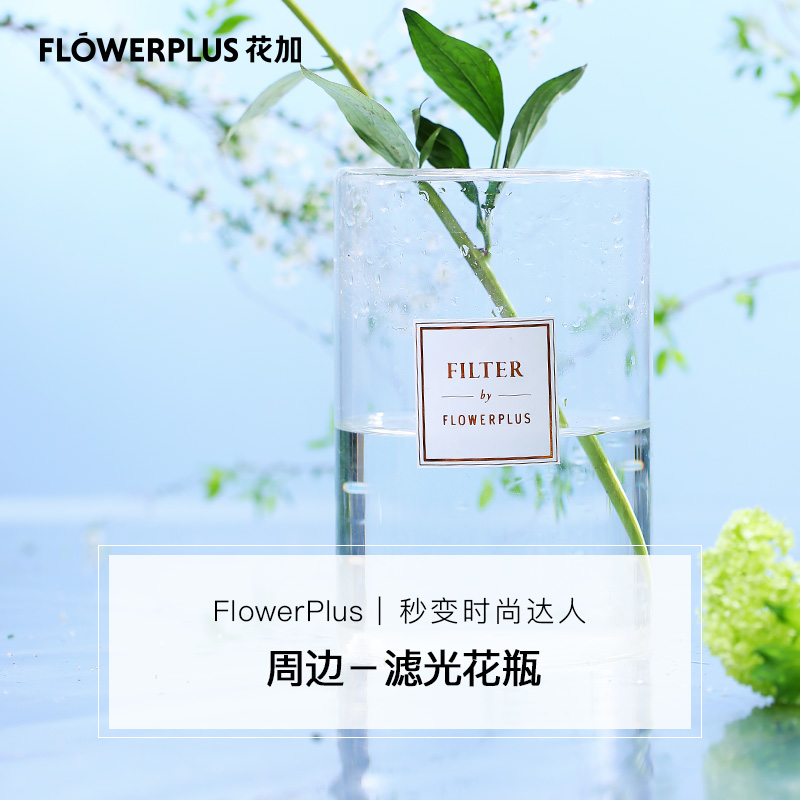 FlowerPlus花加 滤光花瓶 现代简约风格花瓶摆件瓶插花全国包邮|msdalam kategori penghantaran bunga/bunga simulasi/tumbuhan berkebun, pasu/bunga/flowerpot/Bunga (baru), pasu - dari Buy2taobao.com untuk memberikan perkhidmatan ejen Taobao profesional membeli