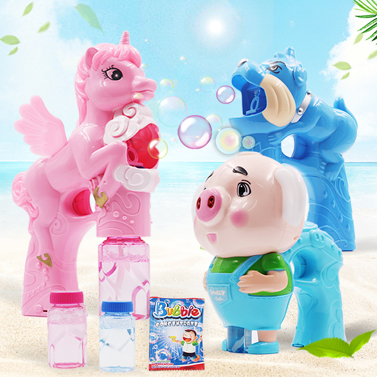 summer children Cartoon Electric music Bubble machine automatic Bubble Gun Toys BUBBLE Replenishment solution Chenghai Toysin the Toy/Childs/Puzzle/Building block/Model , Other Toys category - from Buy2taobao.com to provide professional Taobao agent buy service