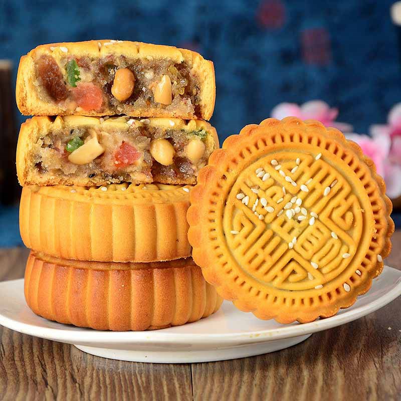 【每天现做】五仁月饼1000g 500g多味零食糕点独立包装多规格在类目 零食/坚果/特产, 糕点/点心, 月饼中 - 来自Buy2taobao.com提供专业的淘宝代购服务