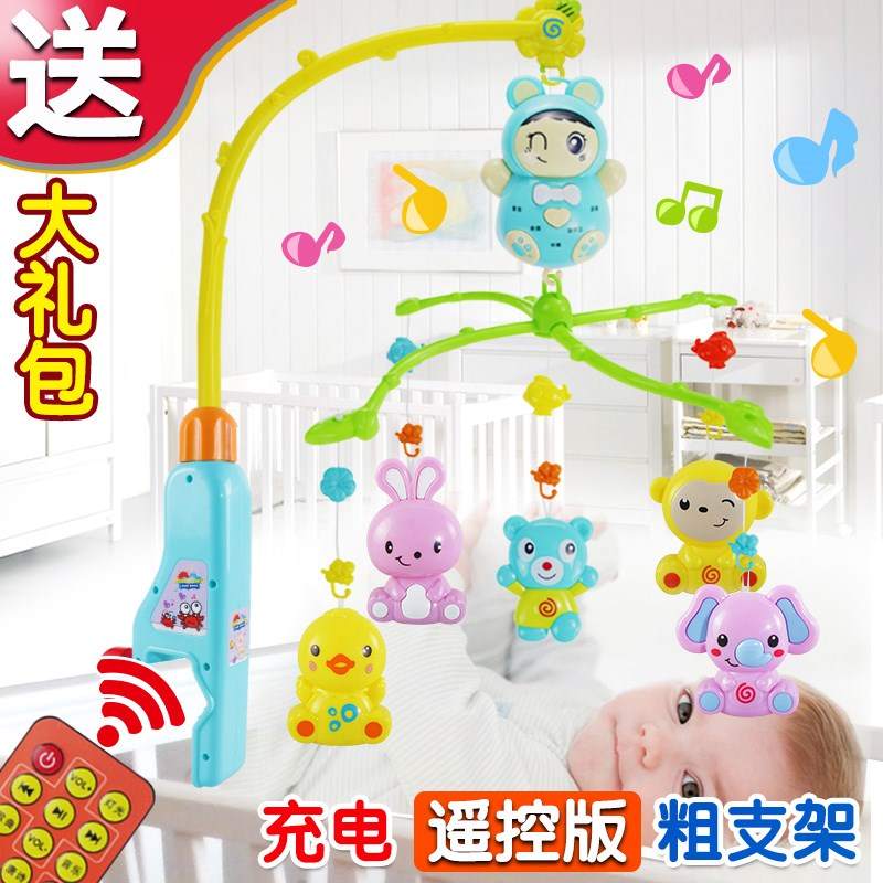 婴儿床挂件玩具床铃挂饰推车吊挂床玲宝宝床头铃音乐旋转摇铃风铃|msdalam kategori Toy/bayi/teka-teki/blok bangunan/model, kanak-kanak Bell/bermain kain/menyenangkan hati mainan, Bed loceng/katil tergantung - dari Buy2taobao.com untuk memberikan perkhidmatan ejen Taobao profesional membeli