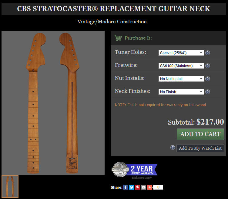 【官网订购】Warmoth CBS STRATOCASTER 琴颈 烤枫 编号VMS14657在类目 乐器/吉他/钢琴/配件, 西洋乐器, 西洋弦乐器, 吉他-电吉他中 - 来自Buy2taobao.com提供专业的淘宝代购服务