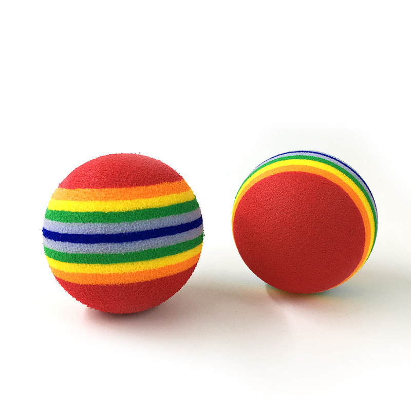 Pets stripe Rainbow Ball Foam ball Dogs Toys Kitty Rainbow Ball Pets Suppliesin the Pet/Pet food and supplies , Cat/Dog Toys , Rubber Ball/Ball Toys category - from Buy2taobao.com to provide professional Taobao agent buy service