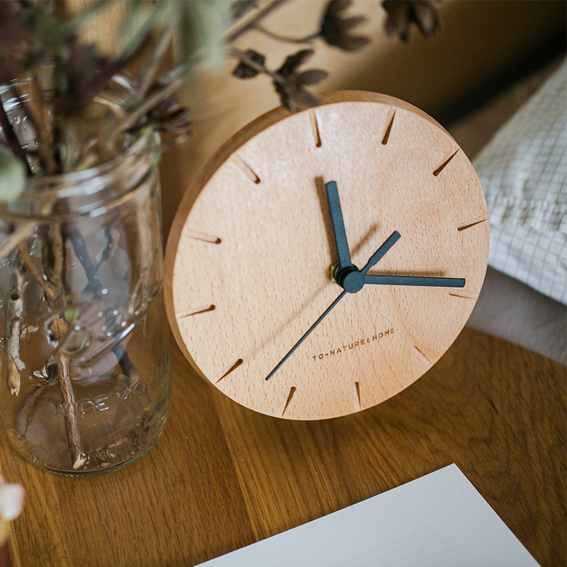 Natural and home brand originality wood Clock bedroom Office desktop Mute fashion Simplicity Bedsidein the Festive supplies/Gift , Other Festival Gifts category - from Buy2taobao.com to provide professional Taobao agent buy service