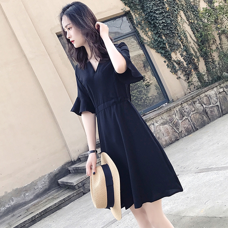 2019夏装新款大码女胖妹妹mm洋气减龄显瘦遮肚子网红连衣裙200斤|ruв категории Женская одежда, женской одежды - от Buy2taobao.com для оказания профессиональной услуги покупки агента Taobao