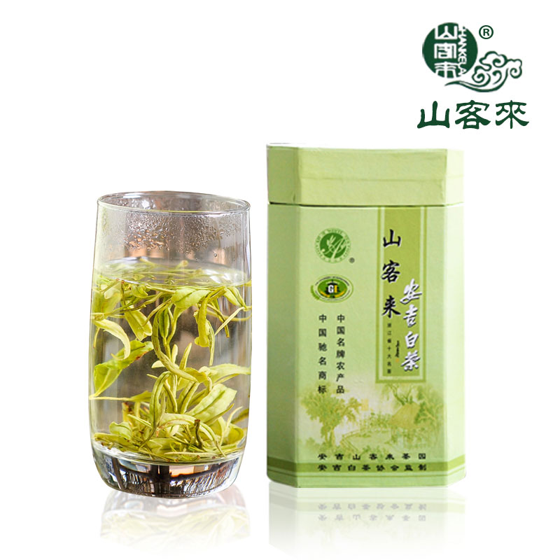 山客来雨前二级茶叶2019新茶白茶绿茶高山茶叶125g 绿茶安吉白茶在类目 茶, 绿茶(新), 安吉白茶中 - 来自Buy2taobao.com提供专业的淘宝代购服务