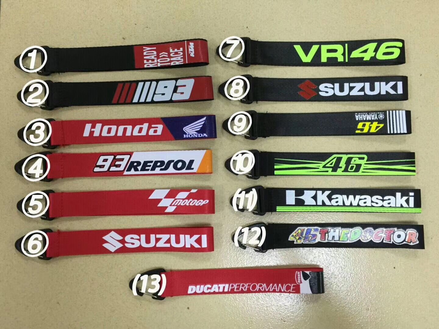 MOTO GP 93 印花摩托车车迷改装钥匙扣 挂绳钥匙绳 钥匙链|ruв категории мотоцикл/оборудование/аксессуары, других поставок мотоциклов - от Buy2taobao.com для оказания профессиональной услуги покупки агента Taobao