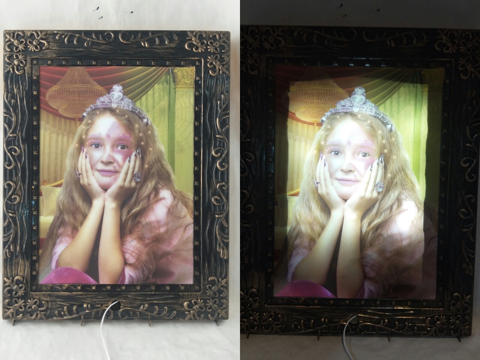 Halloween prop decorate Halloween Voice control Light Induction terror Female demons Photo frame Induction Mirror Kito Photo framein the Play mode/Anime/Periphery/cos/Board games , Meet/Magic Supplies , Other category - from Buy2taobao.com to provide professional Taobao agent buy service