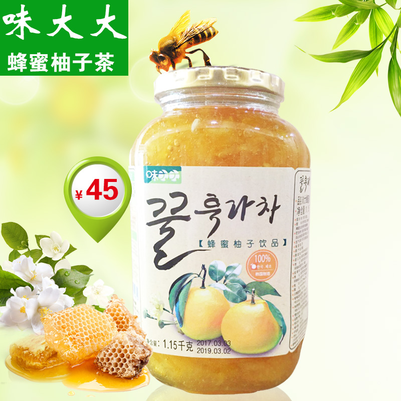 味大大 蜂蜜柚子茶酱奶茶冲饮 韩国进口 风味水果茶 蜂蜜柚子茶酱在类目 咖啡/麦片/冲饮, 藕粉/麦片/冲饮品, 蜂蜜果味茶中 - 来自Buy2taobao.com提供专业的淘宝代购服务