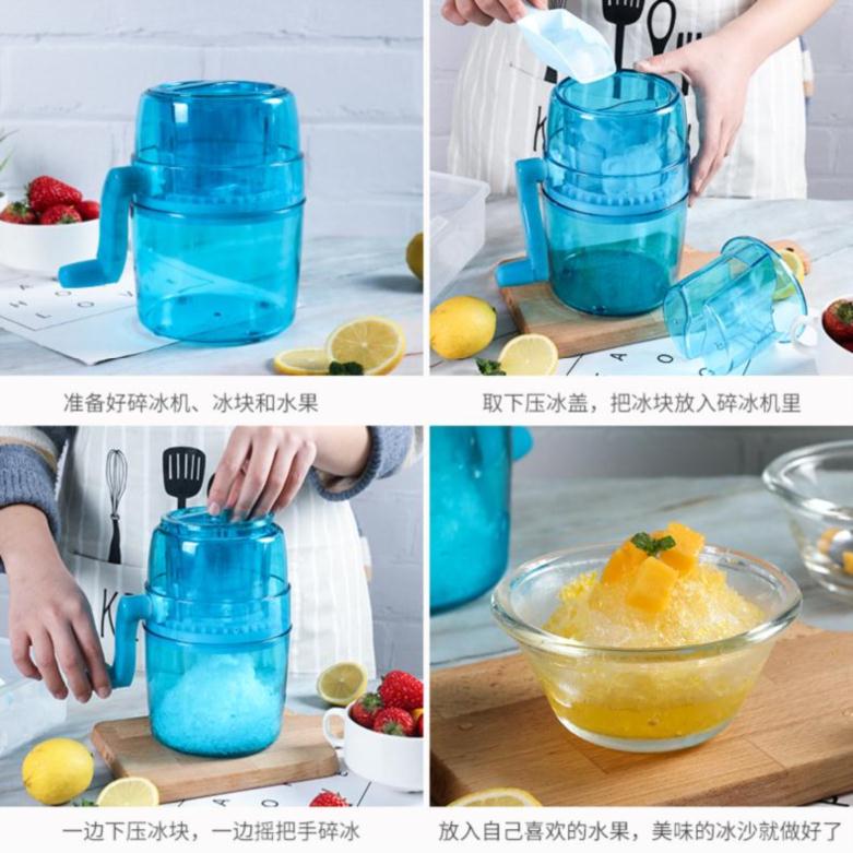颗粒抖音玩具沙快手冰机商用奶茶店碎冰机碎冰果汁简约中式手柄时|msdalam kategori dapur/memasak Appliances, Alat dapur/Penyimpanan dapur, peralatan dapur menyokong bekalan, mesin ais/penghancur ais - dari Buy2taobao.com untuk memberikan perkhidmatan ejen Taobao profesional membeli