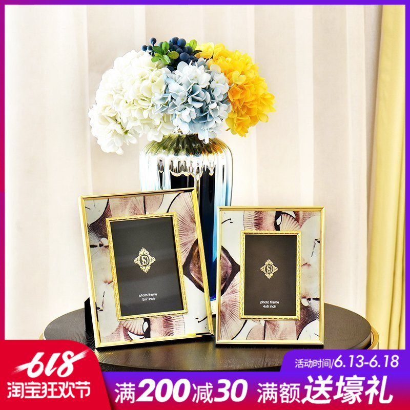 SAUMUR6寸7寸相框创意美式样板房间装饰品欧式摆件家居饰品摆台|ruв категории Домашний быт, рамка/рамка - от Buy2taobao.com для оказания профессиональной услуги покупки агента Taobao