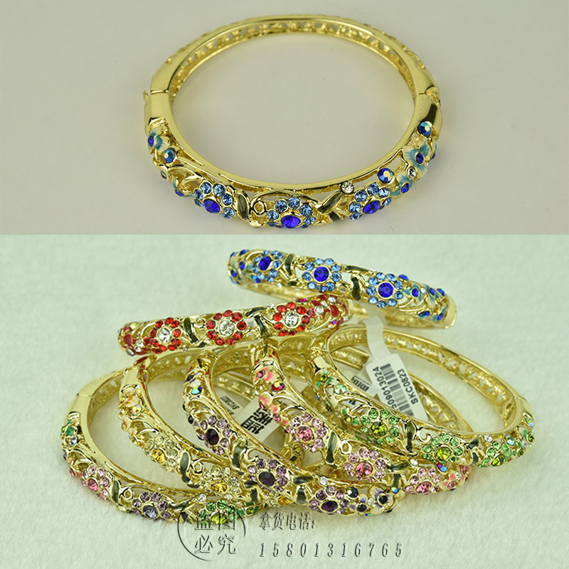 Beijing Cloisonne Bracelet Orthodox school Enamel children Bracelet Hollow Rhinestone Ellipse Friend go abroad giftin the Accessories/Fashion Jewelry, Bracelet category - from Buy2taobao.com to provide professional Taobao agent buy service