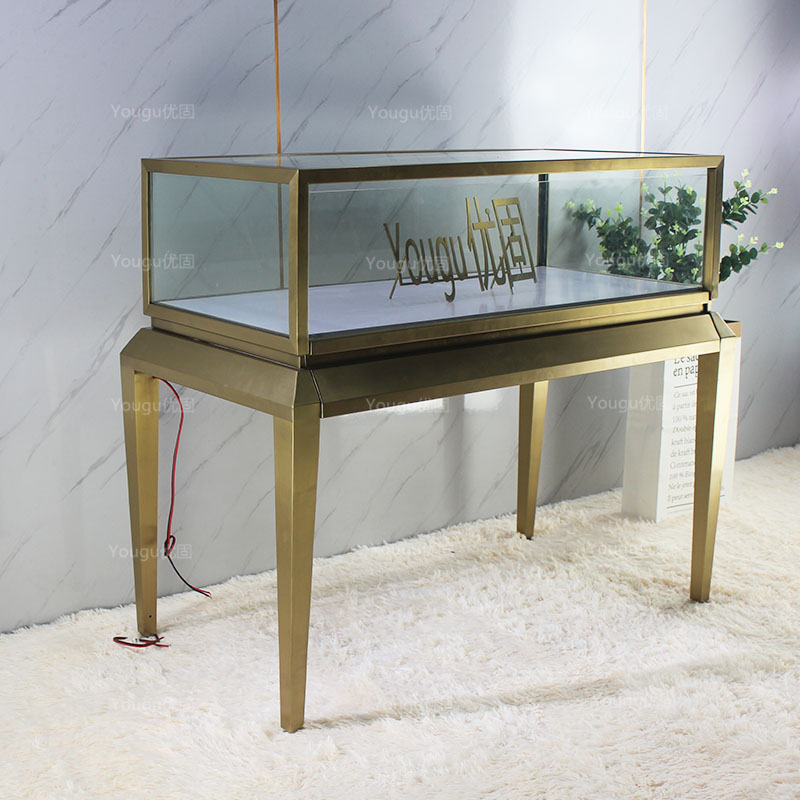High-end Stainless steel Jewelry cabinet Jewelry Cabinet Floor type jewelry Display rack Women's wear shop Clothes & Accessories display Island shelfin the Business/Office Furniture , Shelf/Showcase , Boutique Showcase/Showcase category - from Buy2taobao.com to provide professional Taobao agent buy service