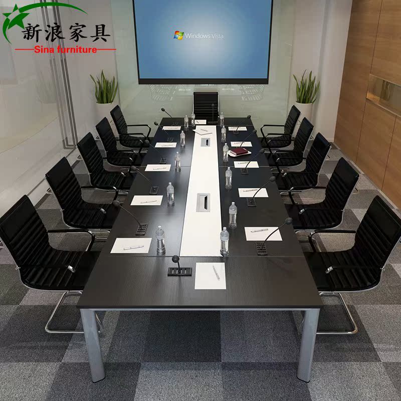 北京办公家具会议桌长桌长方形简约现代培训桌椅大型办公桌会议桌|ruв категории коммерческий/офисная мебель, офисная мебель, стол, стол - от Buy2taobao.com для оказания профессиональной услуги покупки агента Taobao