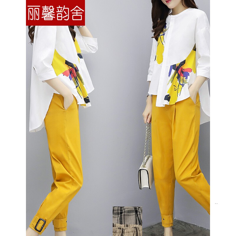 丽馨韵舍旗舰店泉色 581#2019新款女装春装两件套裤大码上衣九分在类目 模玩/动漫/周边/cos/桌游, Cosplay服饰/道具/服务, Cosplay女装中 - 来自Buy2taobao.com提供专业的淘宝代购服务