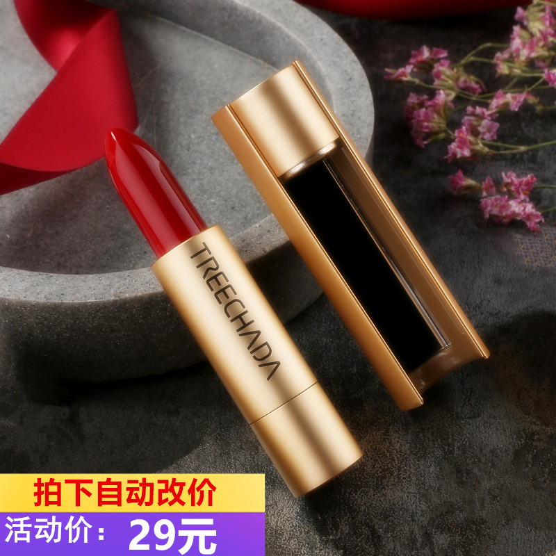 泰國treechada魔鏡面小金條口紅唇膏複古正紅辣椒持久滋潤啞光在類目 彩妝/香水/美妝工具, 脣膏/口紅中 - 來自Buy2taobao.com提供專業的淘寶代購服務