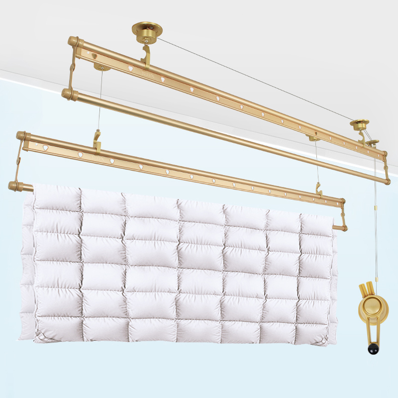 KINOCADI Lifting Clothes hanger balcony Hand shake Clothes hanger indoor automatic household coat hanger Clothes hangerin the Storage consolidation , Wash clothing/Sun/Care Products , Landmark/Lift drying racks category - from Buy2taobao.com to provide professional Taobao agent buy service