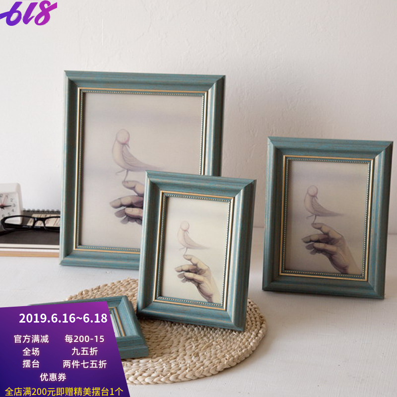 都多爱家欧式复古相框美式创意画框简约摆台照片框挂墙6寸7寸10寸在类目 家居饰品, 相框/画框中 - 来自Buy2taobao.com提供专业的淘宝代购服务