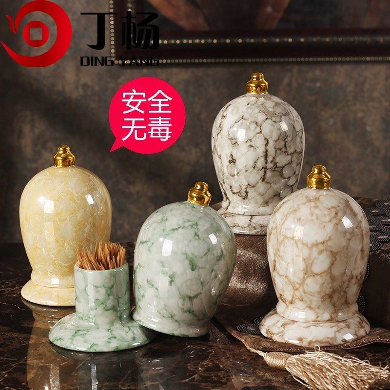 藝術結實餐廳創意牙簽筒盒裝簡單燒烤高端美式快餐按壓酒店陶瓷在類目 收納整理, 家庭收納用具, 收納罐, 牙籤筒中 - 來自Buy2taobao.com提供專業的淘寶代購服務