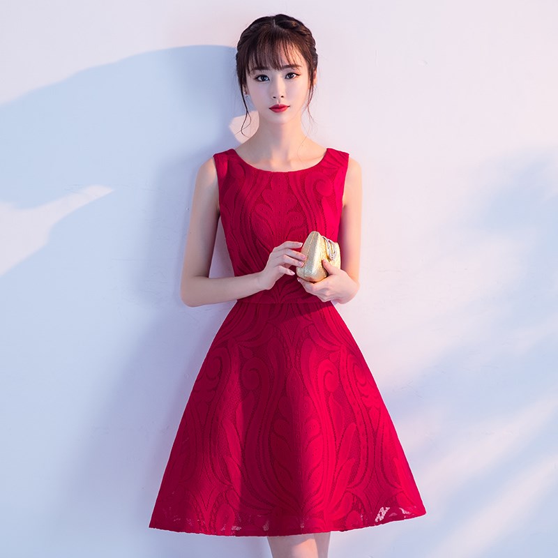 2017 new pattern bride Toast clothing have cash less than that is registered in the accounts fashion Korean Edition Wedding dress gules Back door Self cultivation Show thin Autumnin the Women's clothing/Boutique , Wedding/Cheongsam/Formal dress , Formal dress/Evening category - from Buy2taobao.com to provide professional Taobao agent buy service