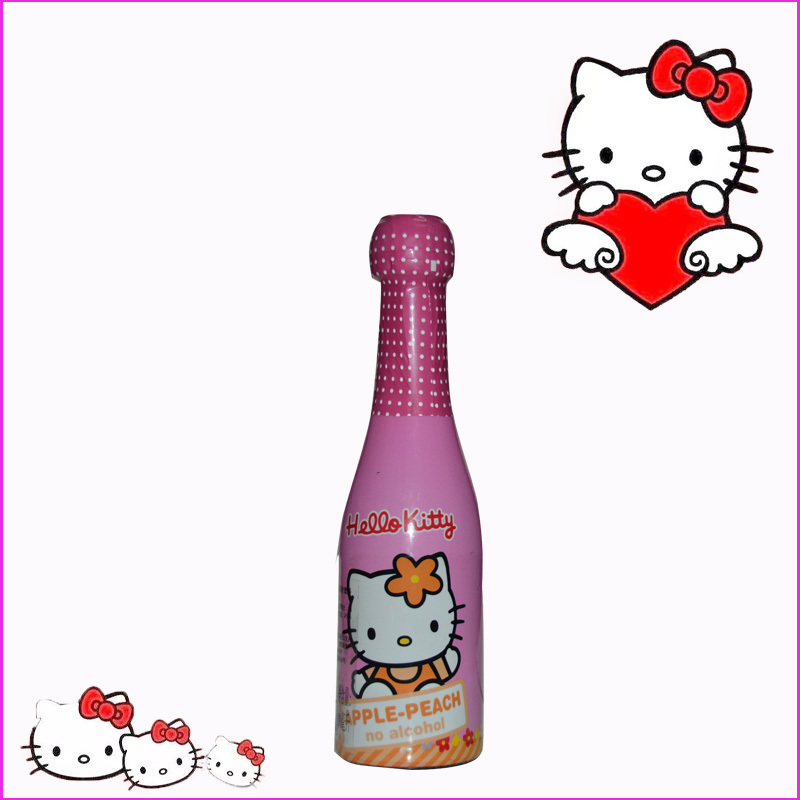 凯蒂猫hellokitty 无醇起泡酒苹果水蜜桃味葡萄酒德国果味酒200ml在类目 酒类, 配制酒/果酒中 - 来自Buy2taobao.com提供专业的淘宝代购服务
