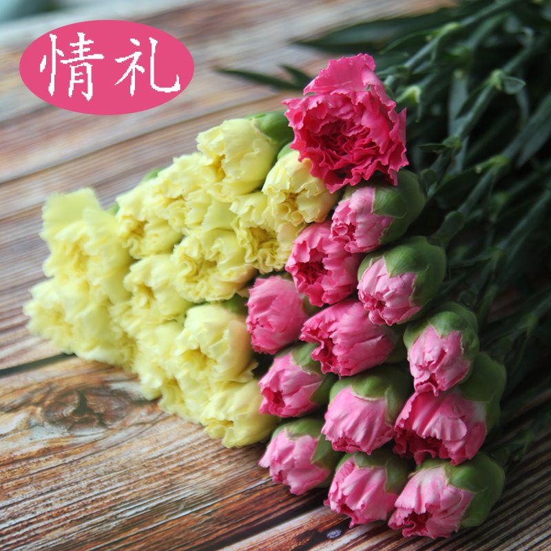 云南昆明鲜花束包邮康乃馨20朵一扎全国速递同城玫瑰百合生日|ruв категории доставка цветов/цветок моделирования/растения садоводства, доставка цветов (город) - от Buy2taobao.com для оказания профессиональной услуги покупки агента Taobao