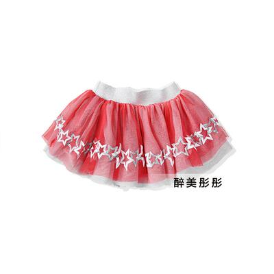 五折童装夏装新款女童宝宝唯美纱裙腰裙儿童蓬蓬裙短裙半身裙J