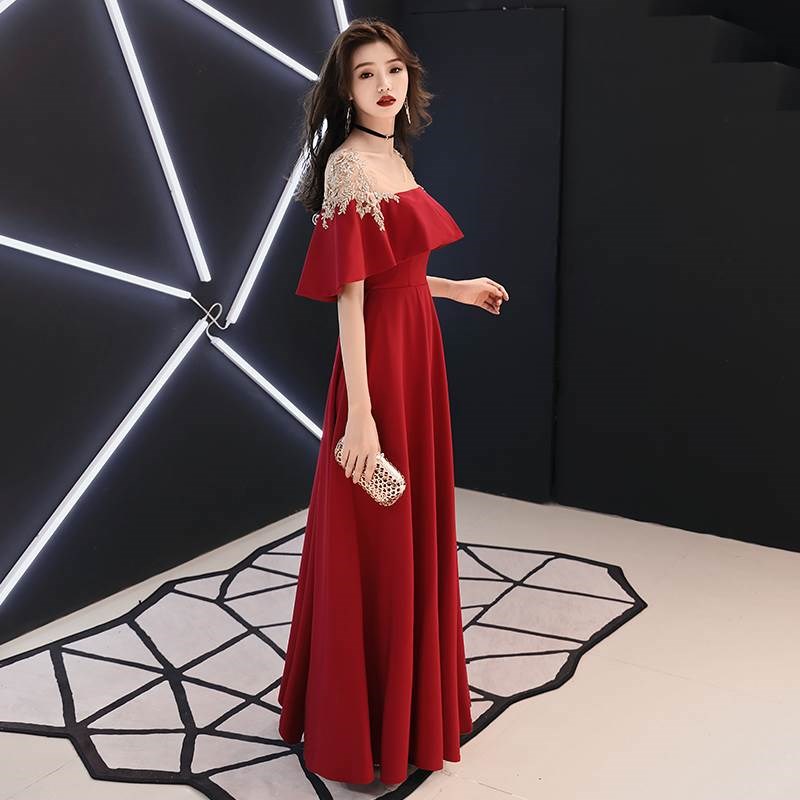 敬酒服新娘2019春款红色结婚礼服女显瘦婚礼答谢宴礼服长款回门服在类目 女装/女士精品, 婚纱/旗袍/礼服, 礼服/晚装中 - 来自Buy2taobao.com提供专业的淘宝代购服务