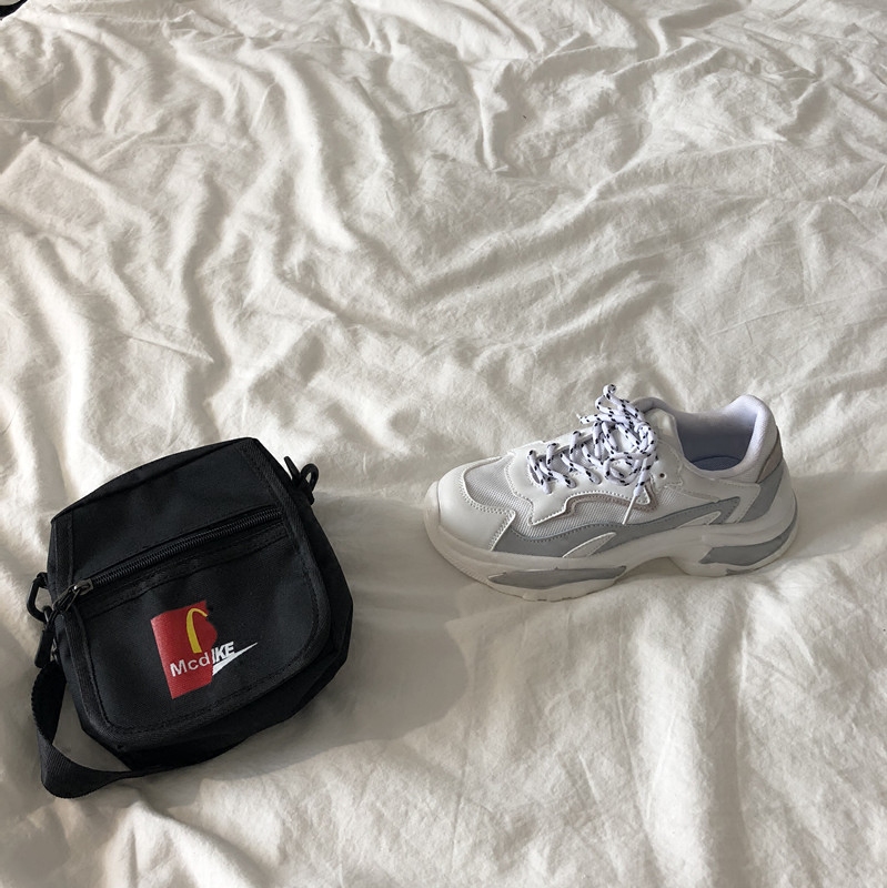 Xu Mang summer ins ventilation Net surface Street beat The thickness of the bottom Diddy Versatile chic Famous gym shoesin the Women's Shoes, Low shoes category - from Buy2taobao.com to provide professional Taobao agent buy service