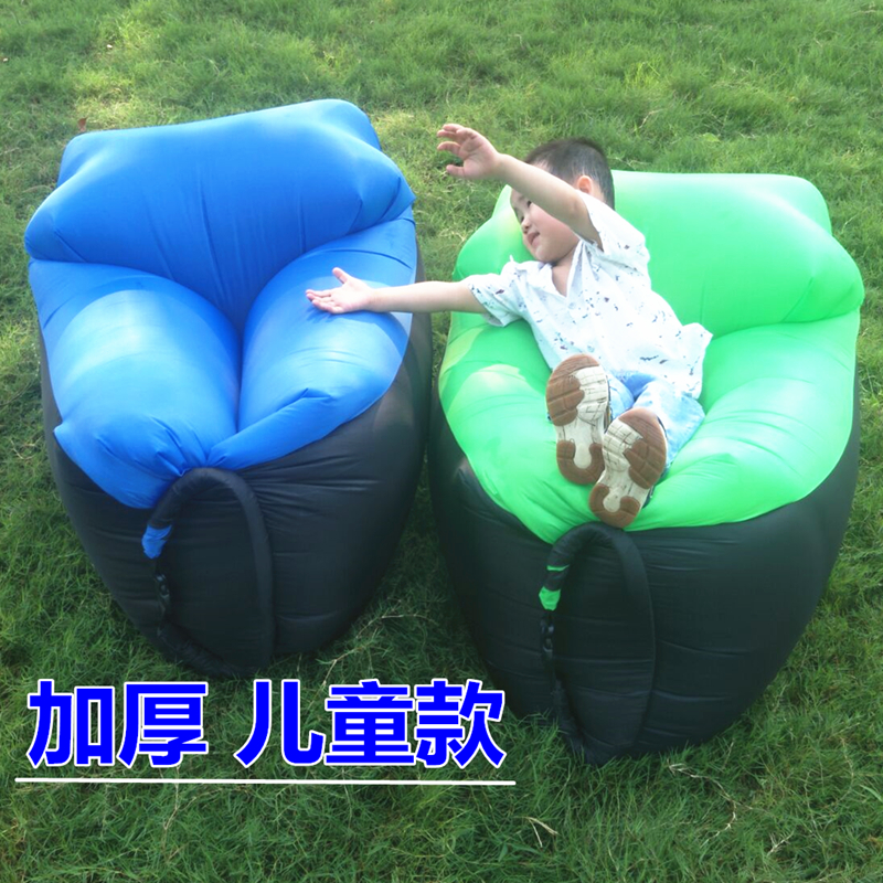 户外便捷空气沙发床懒人快速充气小孩儿童款气座椅垫午休睡袋沙滩|ruв категории движение/йога/фитнес/фанаты товаров, плавание, плавательный оборудования, надувной диван - от Buy2taobao.com для оказания профессиональной услуги покупки агента Taobao